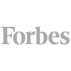 Forbes logo in gray