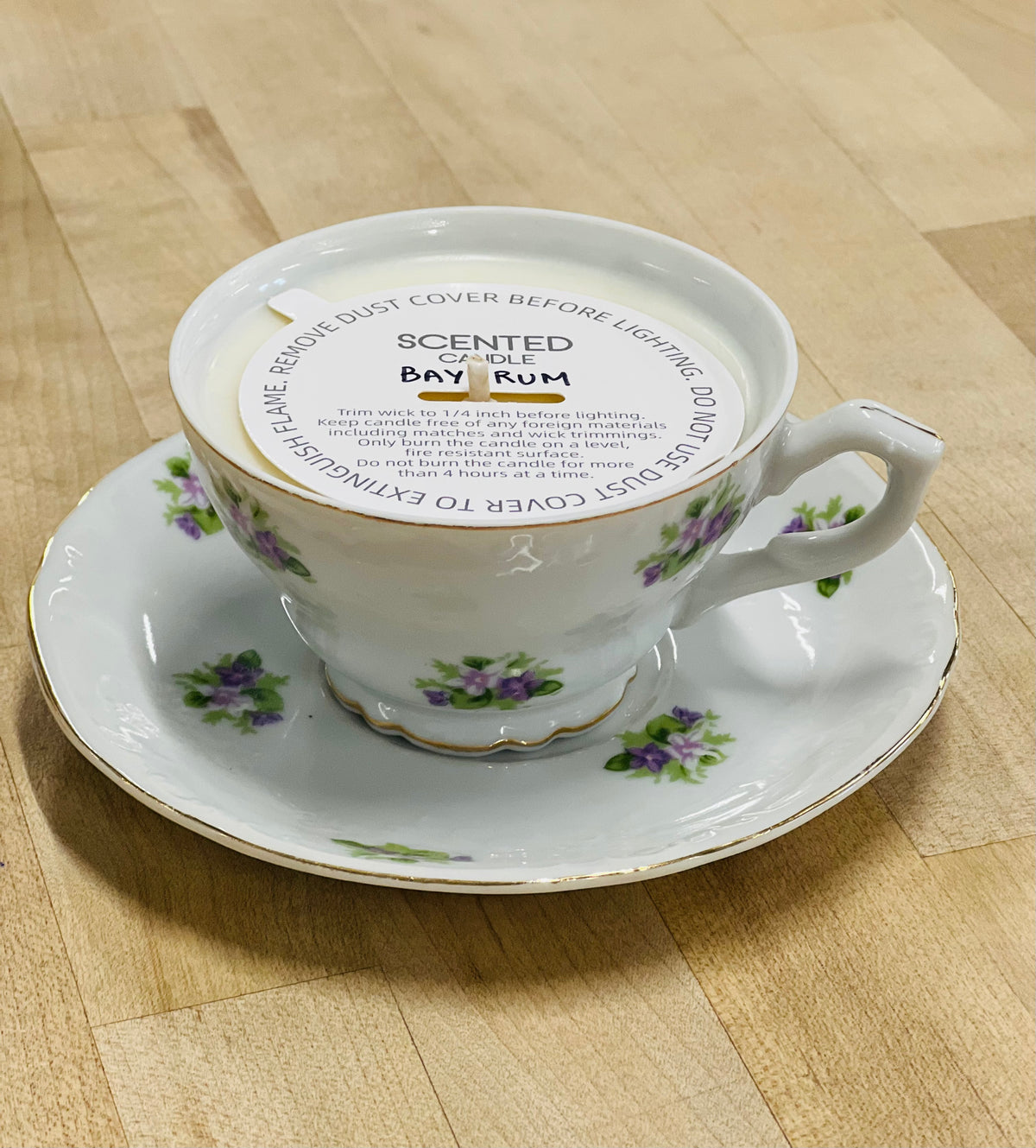 Tea Cup Candles– Salacia Salts