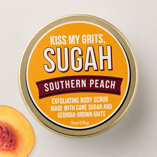 Southern Peach Kiss My Grits Sugah! Body Scrub