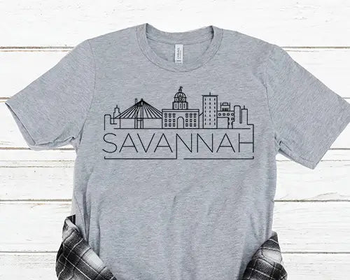 Savannah Skyline Grey T-Shirt