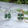 Gold Plated Four Leaf Clover Necklace