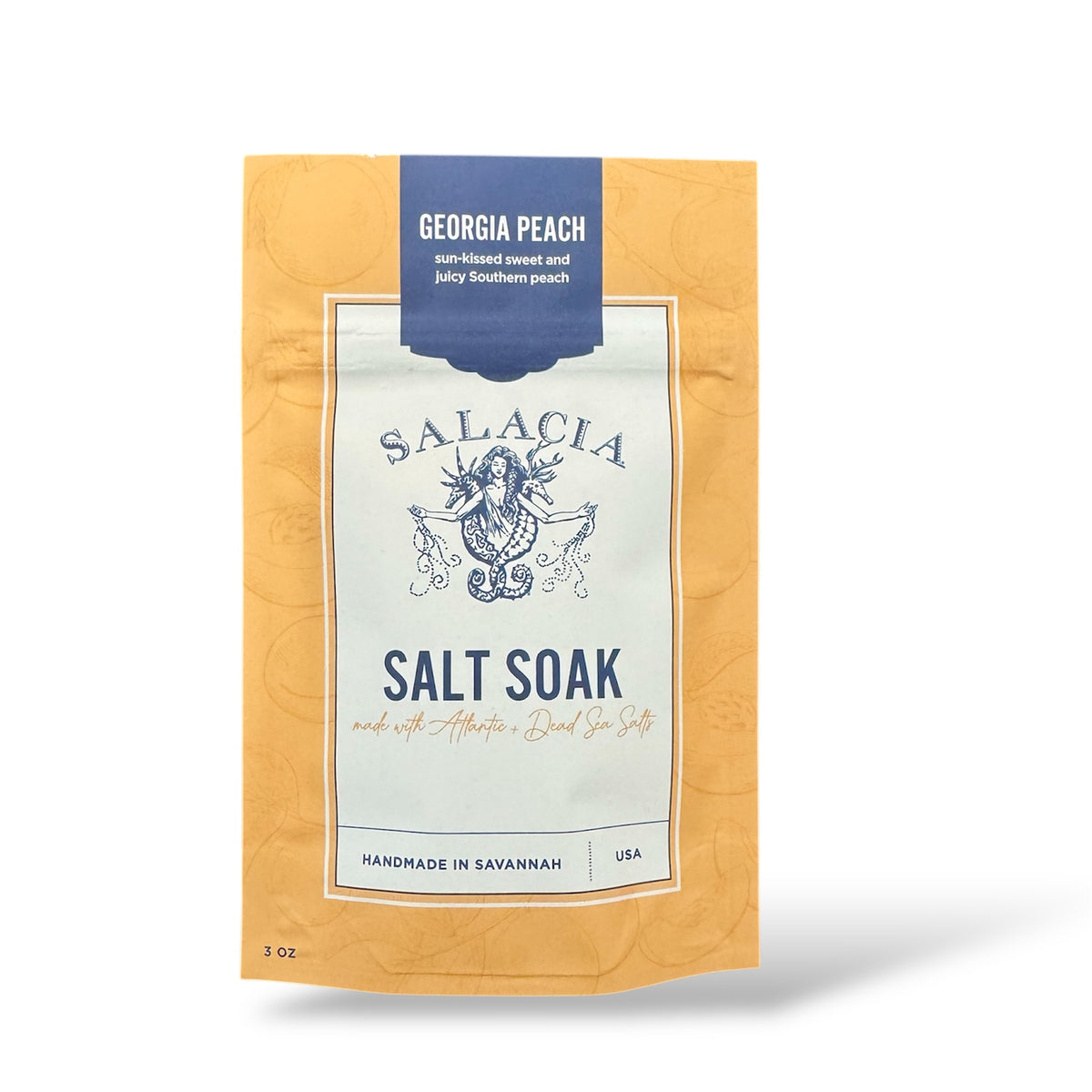 Georgia Peach Salt Soak - Small | Salacia Salts