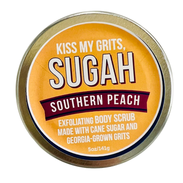 Southern Peach Kiss My Grits Sugah! Body Scrub