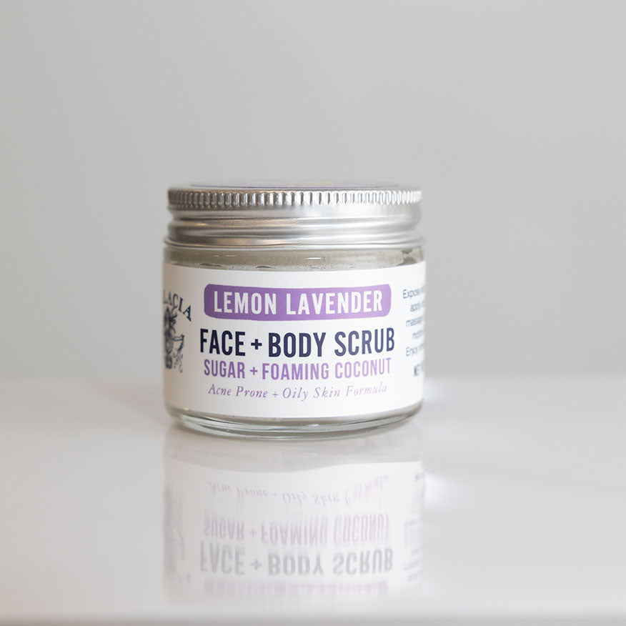 Lemon Lavender Face & Body Scrub