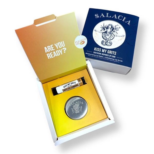 Sweet Tea & Lemonade Lip Balm and Exfoliating Lip Scrub Duo