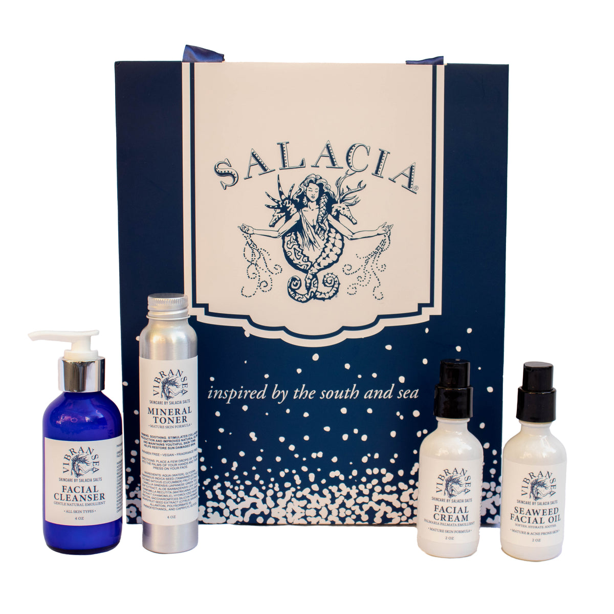 Vibransea Skincare Collection in Gift Box– Salacia Salts