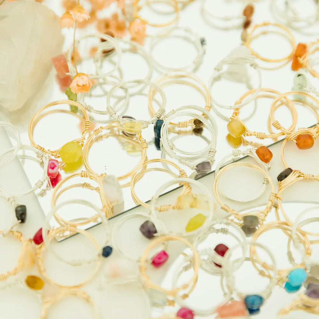 Assorted Gemstone Rings