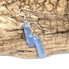 Cultured Glass Bar Earrings