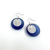 Cultured Glass with Sunburst Earrings