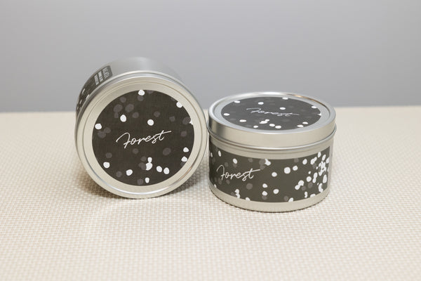 Forest Travel Tin Candle