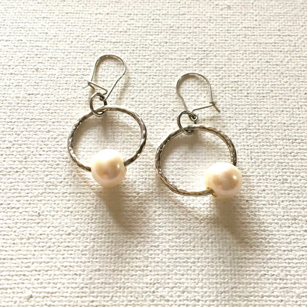 Pearl Earrings by Jackie Gallagher