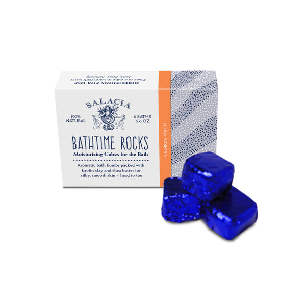 Georgia Peach BathTime Rocks (Set of 6)