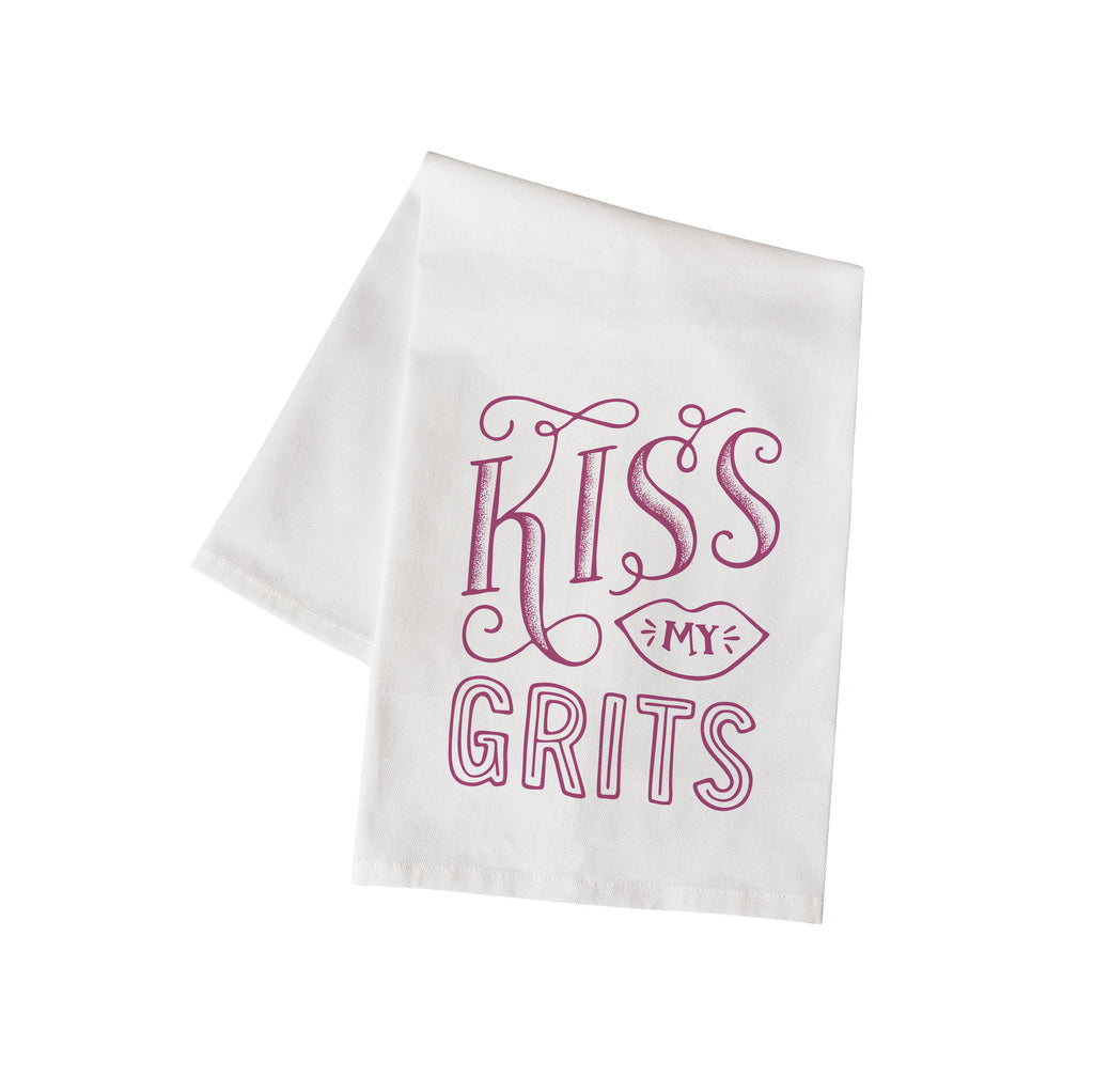 Kiss My Grits Guest Towel