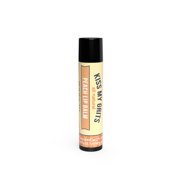 Kiss My Grits Peach Lip Balm