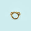 Recycled Brass Hammered Ring by Swahili Coast