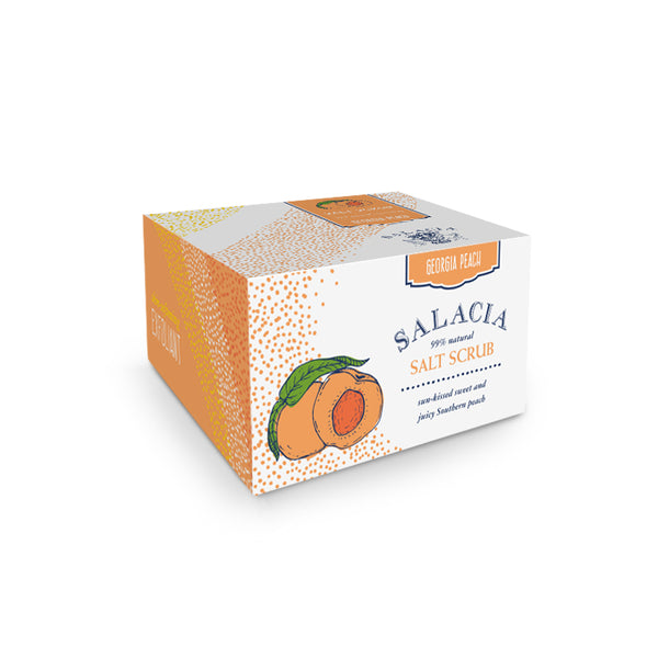 Georgia Peach Sea Salt Hand & Body Scrub 7oz