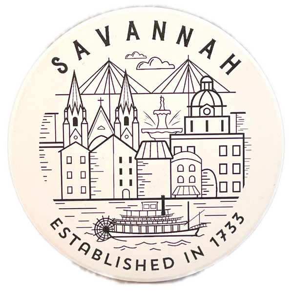 Savannah Stone Coaster