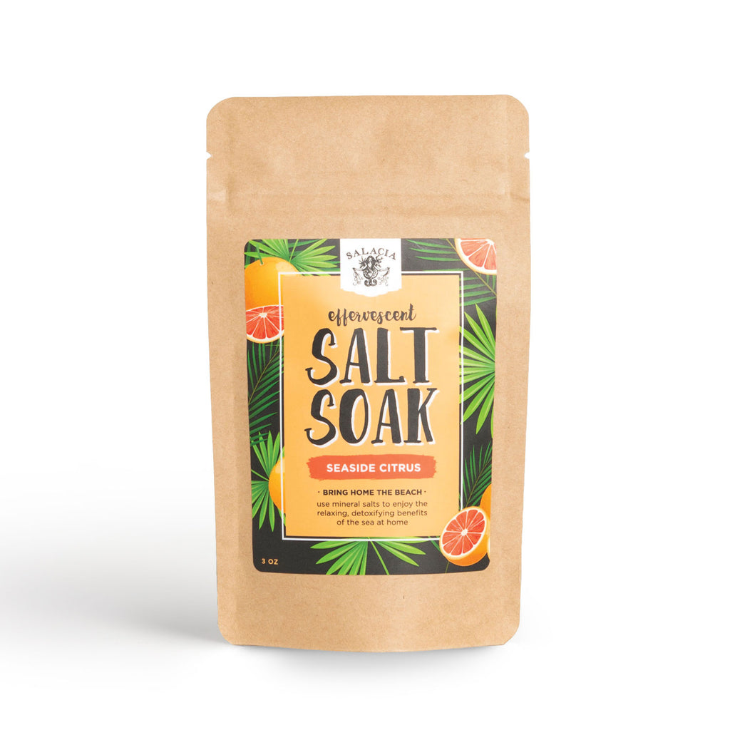 Seaside Citrus Effervescent Salt Soak