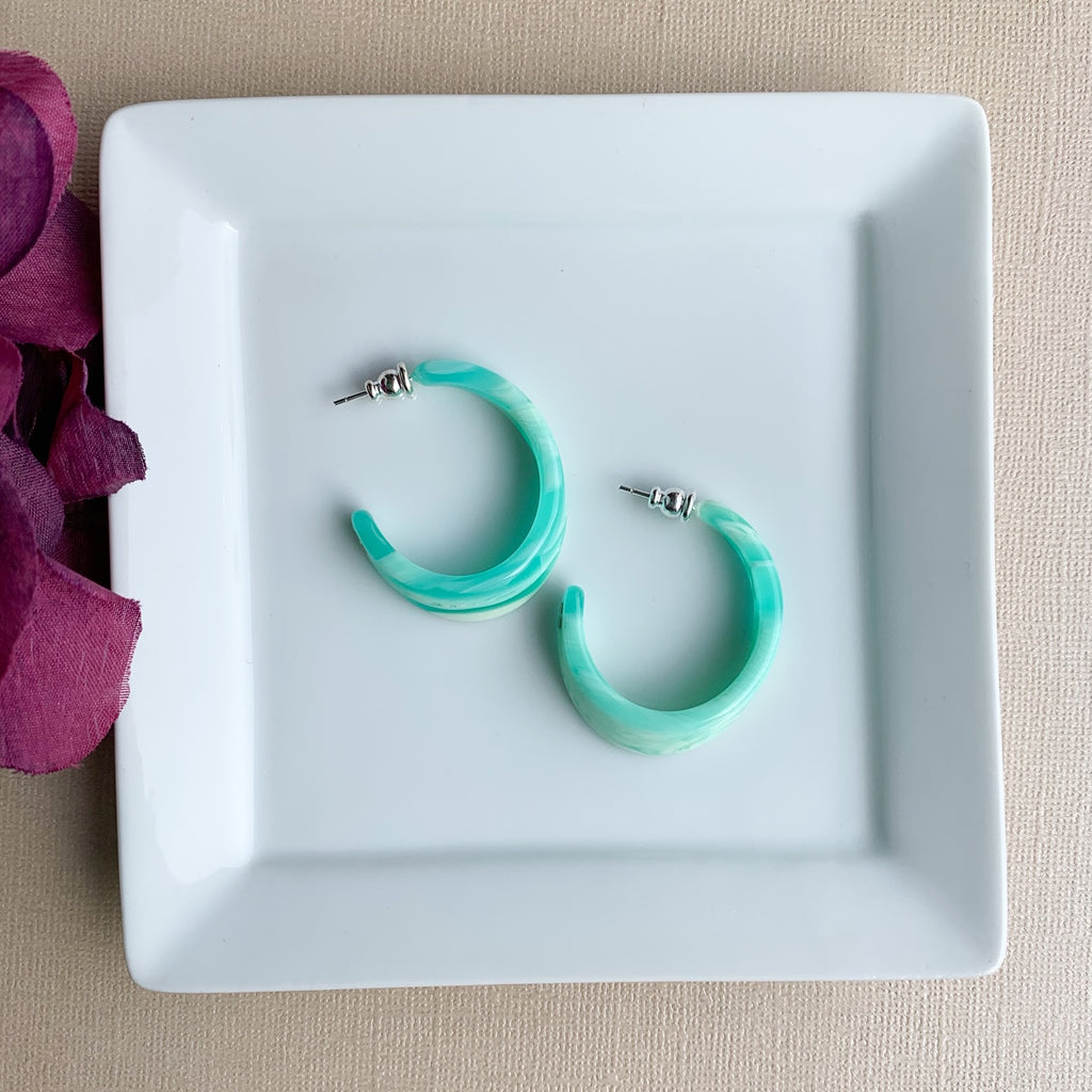 Fenna & Fei Crescent, Illusion and Hoop Earrings